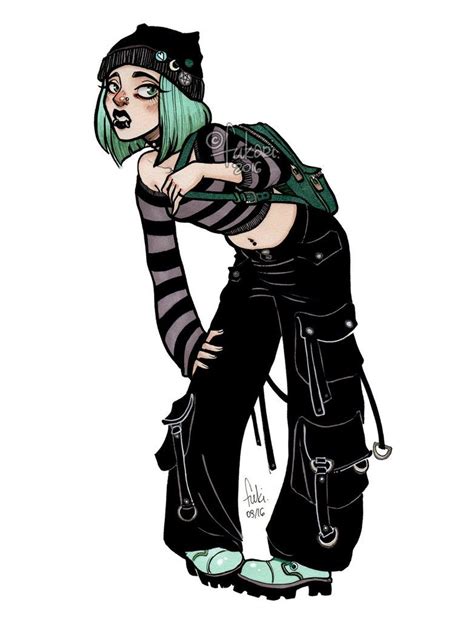 Grunge Female Characters: The Power of Boots