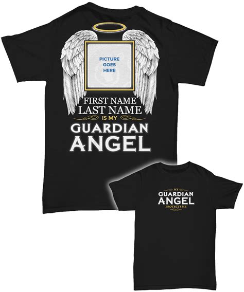 Guardian Angel Tee Shirts: Divine Protection and Style