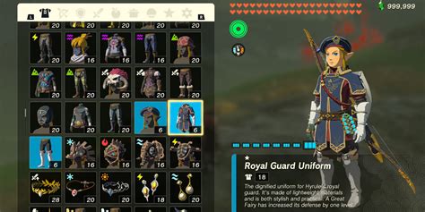 Guardians of Hyrule: Delving into the Totk Royal Guard's Uniform