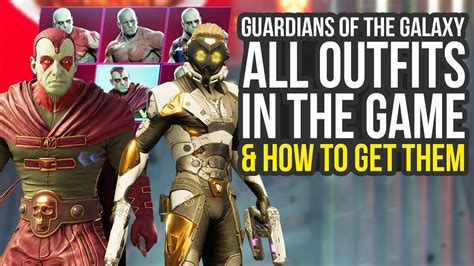 Guardians of the Galaxy Game Outfits: A Comprehensive Guide to Style and Function