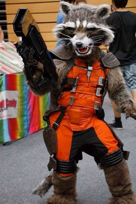 Guardians of the Galaxy Rocket Raccoon Costume: Embody the Mischievous Hero