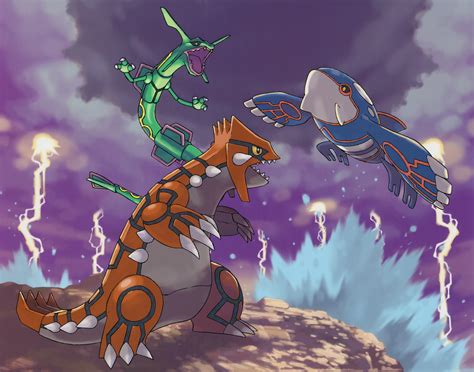 Guardians of the Land and Sea: Groudon and Kyogre