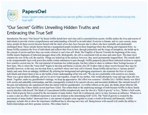 Guardians of the Secret: Unveiling the Hidden Truths