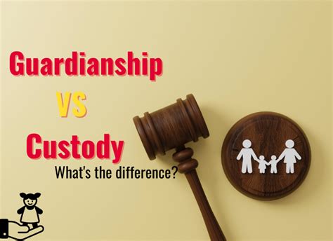 Guardianship vs Custody: Understanding the Legal Differences