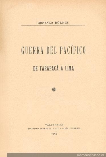 Guerra del PacÃ­fico. Tomo 2, De TarapacÃ¡ a Lima PDF
