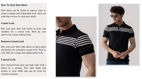 Guess Polo T Shirts: A Classic Wardrobe Staple