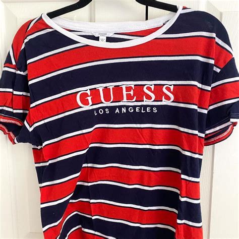 Guess Striped T-Shirt: A Timeless and Versatile Wardrobe Staple