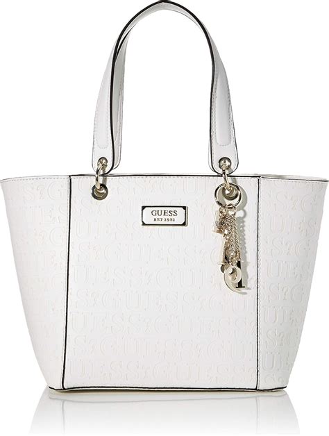 Guess white handbags