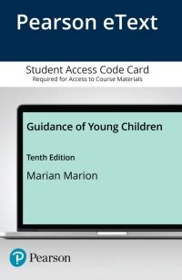 Guidance of Young Children Enhanced Pearson eText Access Card 10th Edition Reader