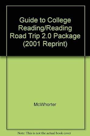 Guide to College Reading/Reading Road Trip 2.0 Package Doc