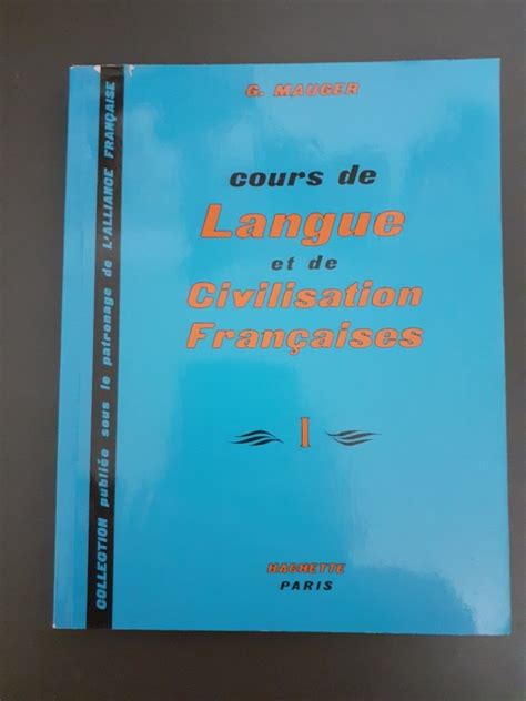 Guide to Cours De Language Et De Civilisation Doc