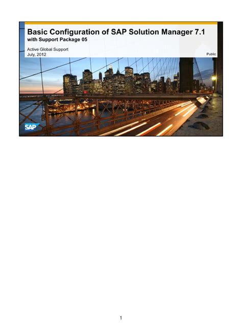 Guided Procedure for SAP Solution Manager configuration Ebook Epub