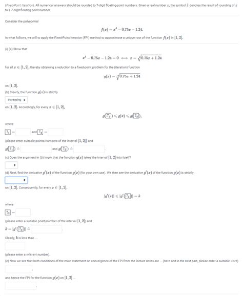 Guided Project 7 Fixed Point Iteration Answers PDF