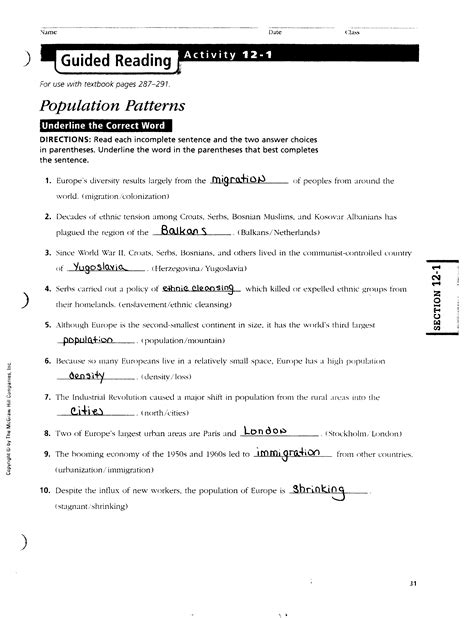 Guided Reading And Review Answers Chapter 21 Reader