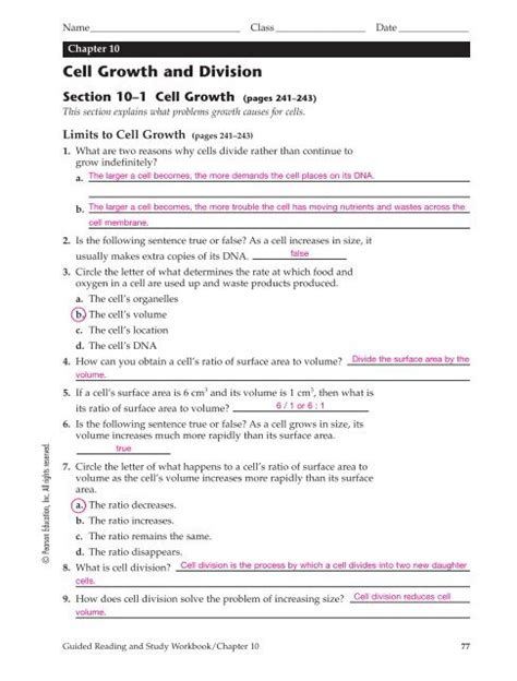 Guided Reading And Study Workbook Chapter 10 Answer Key Reader