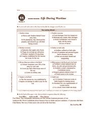 Guided Reading Life During Wartime Answers Doc