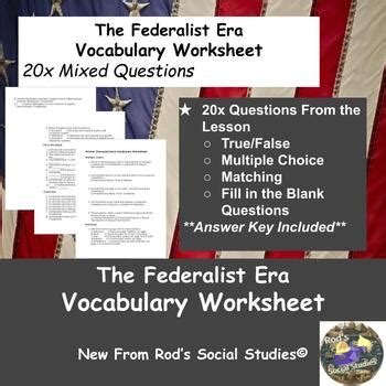 Guided The Federalist Era Answer Key Reader