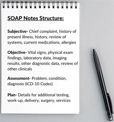 Guidelines And Examples On The Soap Format For Chart Notes Ebook Epub