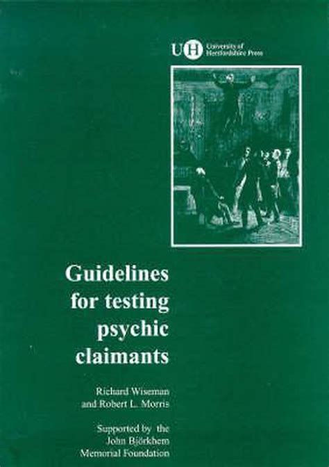 Guidelines for Testing Psychic Claimants PDF