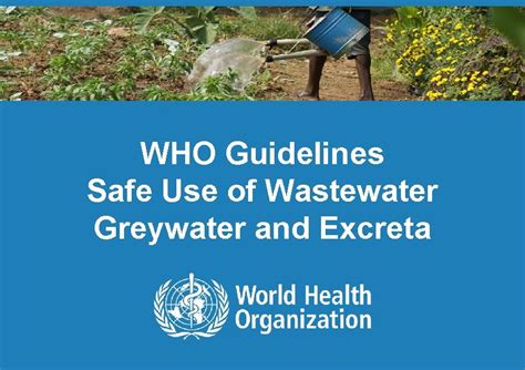 Guidelines for the Safe Use of Wastewater Epub