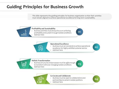 Guiding Principles: Stability, Service, and Growth