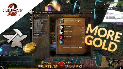 Guild Wars 2 Crafting: Crafting 5,000 Gold in 10 Easy Steps