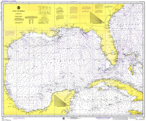 Gulf Of Mexico Depth Chart In Feet