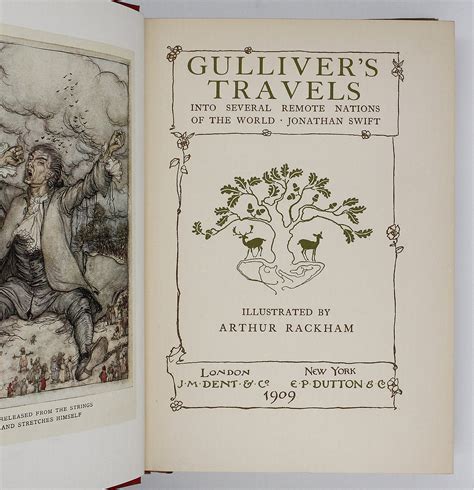 Gulliver s Travels Into Several Remote Nations of the World Illustrated by Arthur Rackham