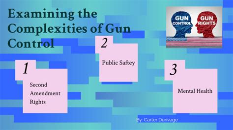 Gun Control: Examining the Complexities of the Gun Debate