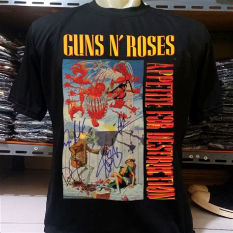 Guns N' Roses Appetite for Destruction T-Shirt: A Timeless Symbol of Rock and Rebellion