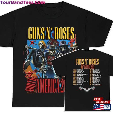 Guns N' Roses Tour Shirts: A Collector's Guide