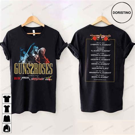 Guns N' Roses Tour Shirts: A Collector's Guide to the Iconic Apparel