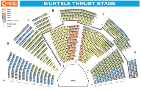 Guthrie Theatre Seating Chart