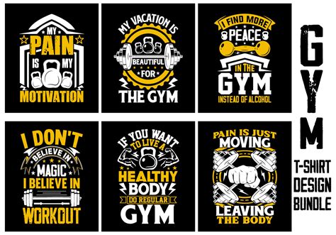 Gym Shirt Designs: Inspiring and Motivational Wear for Workout Warriors