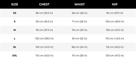 Gymshark Leggings Size Chart