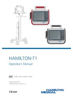 HAMILTON T1 VENTILATOR MANUAL Ebook Doc