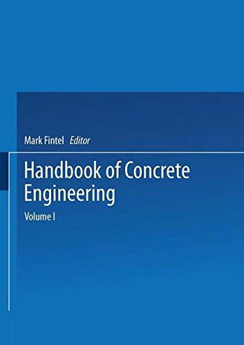 HANDBOOK OF CONCRETE ENGINEERING MARK FINTEL Ebook PDF