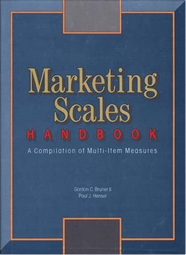 HANDBOOK OF MARKETING SCALES EDITION 3 Ebook Reader