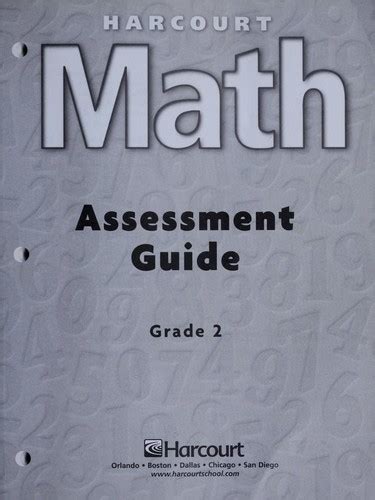 HARCOURT MATH GRADE 5 ASSESSMENT GUIDE Ebook PDF