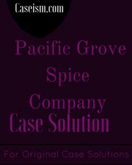 HARVARD CASE STUDY SOLUTIONS PACIFIC GROVE Ebook Reader