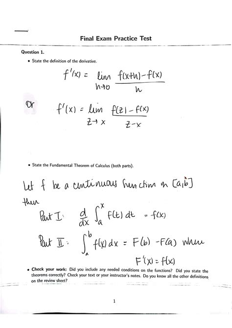 HCC Final Exam Test Calc 1: Ace Your Test with Confidence!