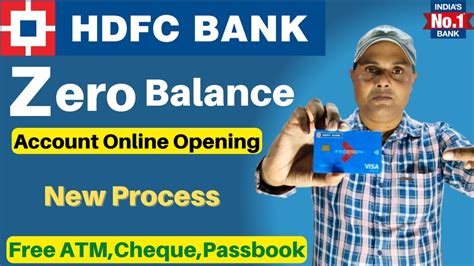 HDFC Online Account Opening with Zero Balance Video KYC: A Comprehensive Guide