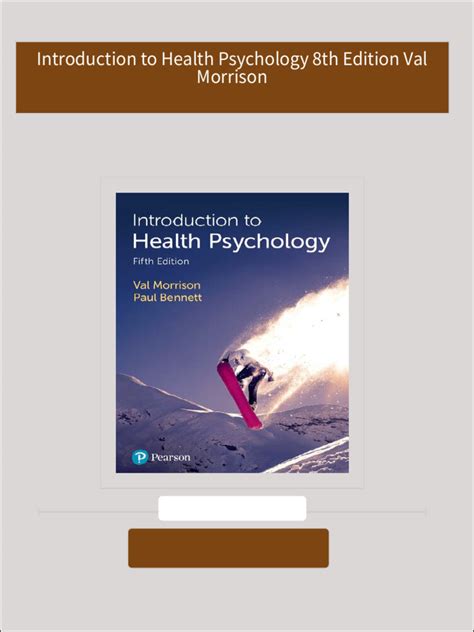 HEALTH PSYCHOLOGY 8TH EDITION TAYLOR PDF Ebook PDF