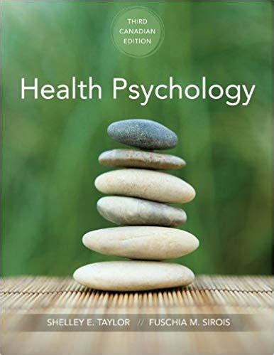 HEALTH PSYCHOLOGY SHELLEY TAYLOR CANADIAN EDITION Ebook Doc