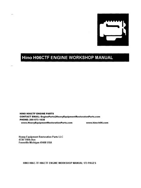 HINO H06C ENGINE MANUAL Ebook Reader