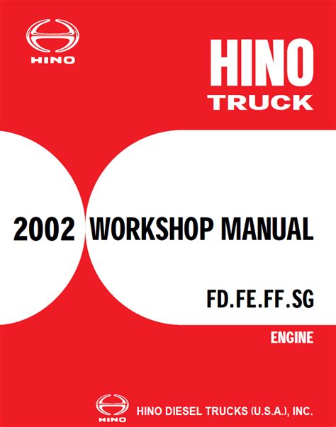 HINO TRUCK WORKSHOP REPAIR MANUAL PDF Ebook Ebook Kindle Editon