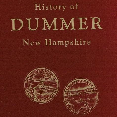 HISTORY OF DUMMER NEW HAMPSHIRE 1773 - 1973 Ebook Reader