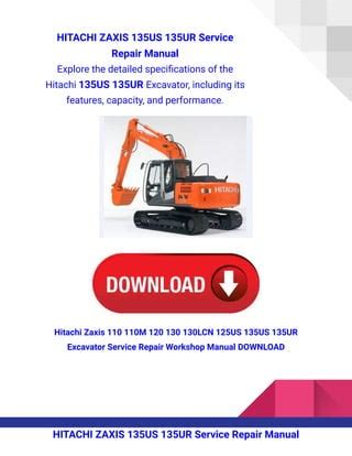 HITACHI ZAXIS 130 LCN MANUAL Ebook Kindle Editon