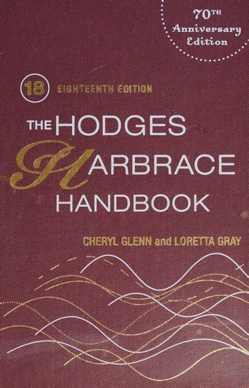 HODGES HARBRACE HANDBOOK 18TH EDITION: Download free PDF ebooks about HODGES HARBRACE HANDBOOK 18TH EDITION or read online PDF v Reader