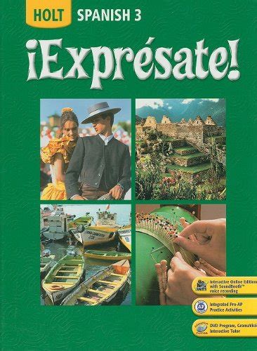 HOLT SPANISH 3 EXPRESATE TEXTBOOK ANSWERS Ebook Reader